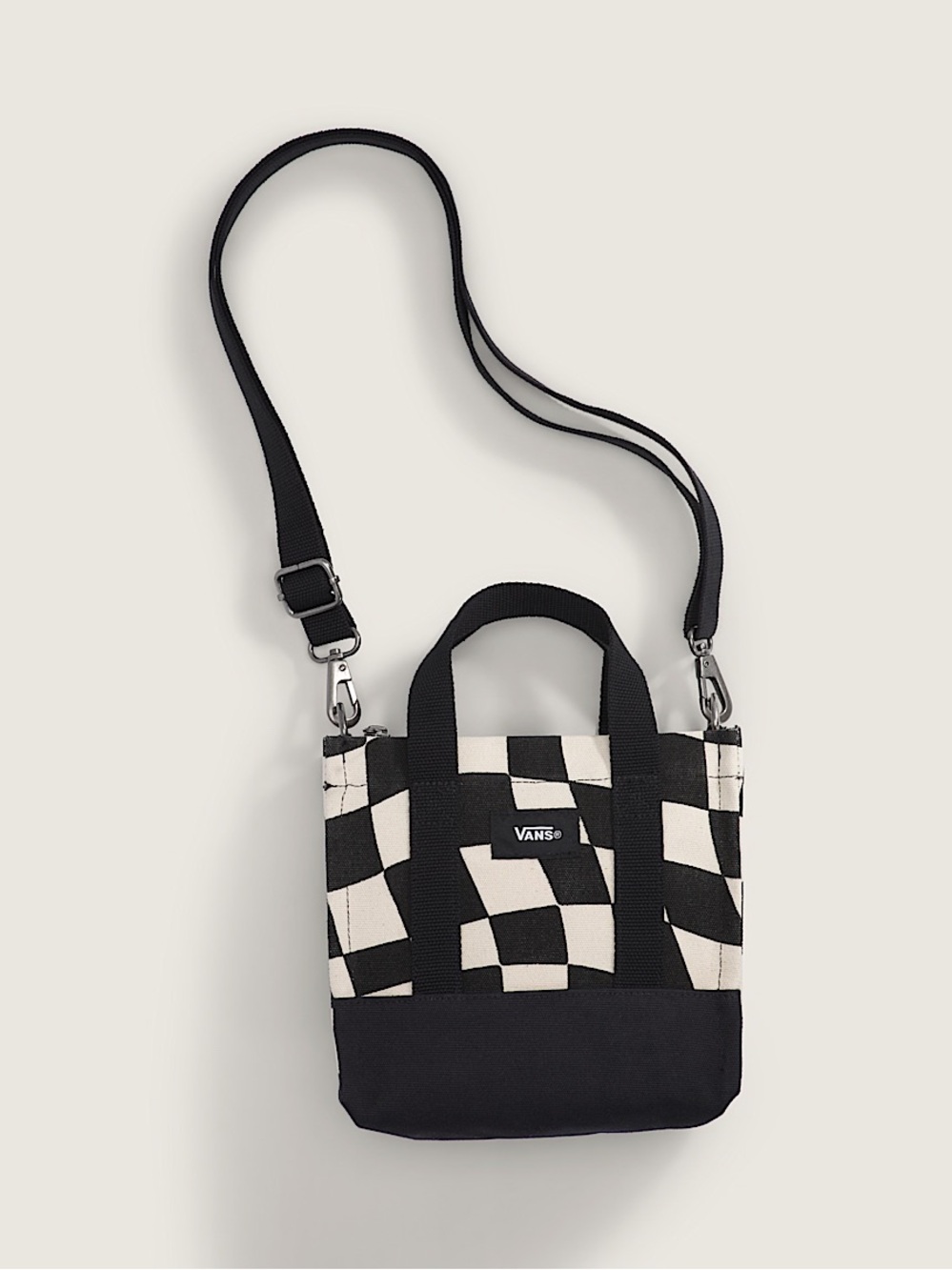 Vans Lil Checkerboard Tote Bag - Marshmallow White
